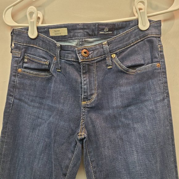 Ag Adriano Goldschmied Women's Skinny Jeans - Dark Blue - Picture 2 of 11